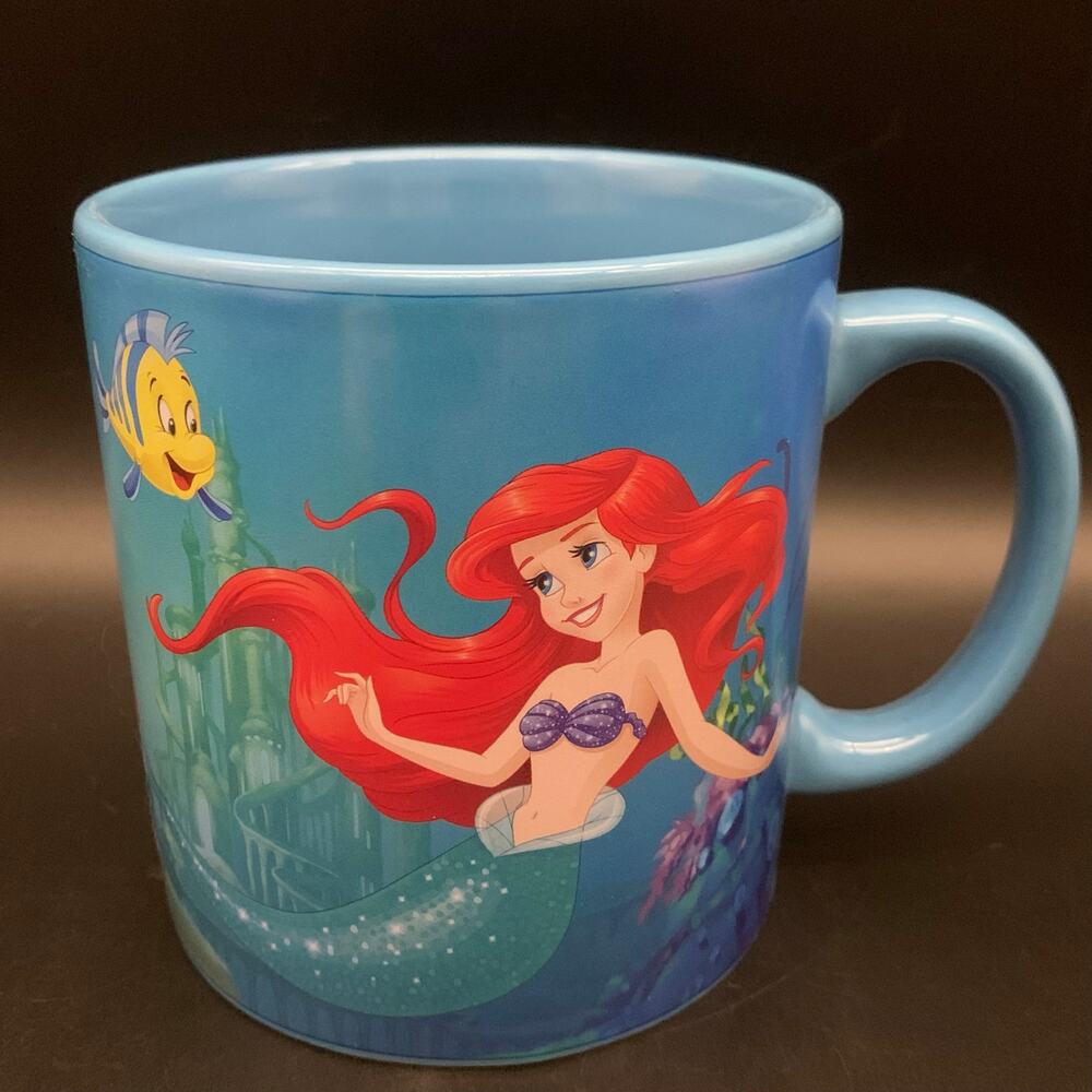 NEW Disney The Little Mermaid Musical Mug Plays “Under The Sea” Coffee Tea Cup